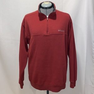 Columbia quarter zip pull over Men's Size Large